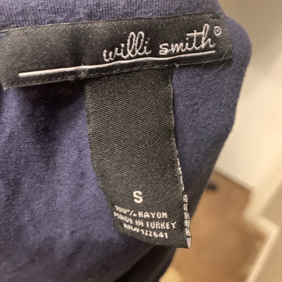 Willi Wear Size Small Blue Halter with Sequins - Picture 9 of 9